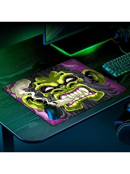 Gaming Mouse Pad, 48x40 cm Ölçüde, Kaymaz Taban - Resim 2