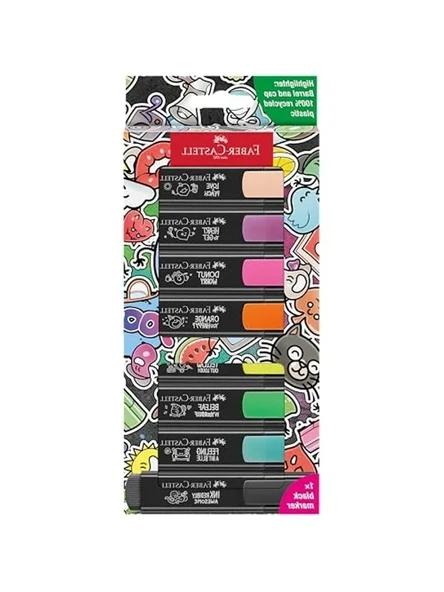 FABER-CASTELL Graffiti Textliner 46, 8x ürün görseli 1