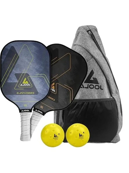 Pickleball Raket Seti, Fiberglas veya Karbon Fiber Yüzey ile Gelişmiş Kontrol ürün görseli 1