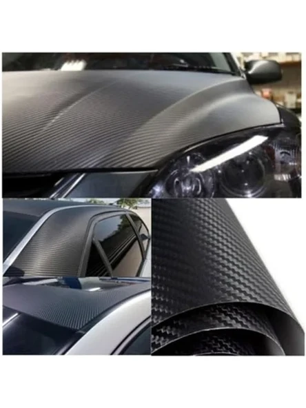 20 cm x 150 cm Karbon Kaplama Folyosu, Araç Kaplamaları İçin Uygun ürün görseli 1
