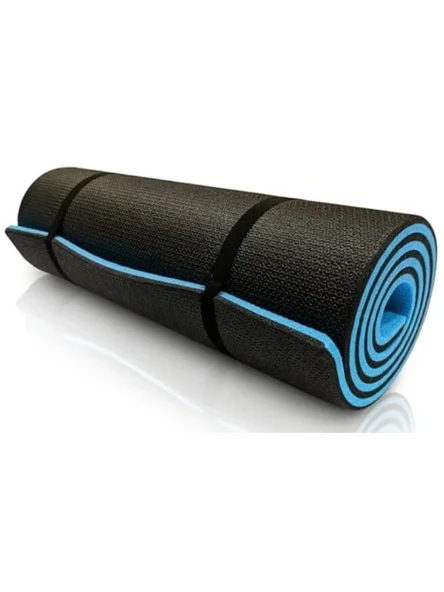 NK Spor 16MM Kalın Yo ve Outdoor Matı - Kaymaz Yüzey - Pilates - Yo - Fitness - Egzersiz - Evde Spor Matı-180x60 egzersiz Matı-Eklem Koruyucu Spor Matı ürün görseli 1
