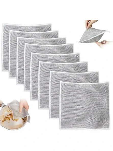 5'li Bulaşık Bezi Seti, 20x20 cm ve Mutfak için Uygun Temizlik Bezi ürün görseli 1