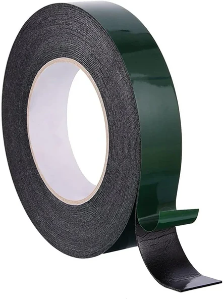 Çift Taraflı Köpük Bant, 36 mm x 10 Metre, Siyah Renk ürün görseli 1