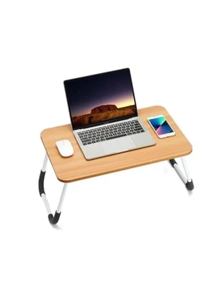 Katlanabilir Laptop Sehpası ile Yatakta Konforlu Çalışma İmkanı ürün görseli 1