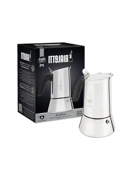 Paslanmaz Çelik Espresso Pişirici, 4 Fincan Kapasite, 170ml ürün görseli 1