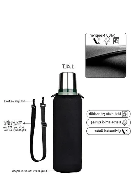 Termos Kılıfı, Omuz Askılı, 1.4 Lt. Termos İle Uyumlu ürün görseli 1