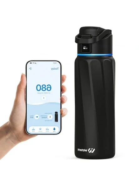 Bluetooth Akıllı Su Şişesi, Yalıtımlı ve İzleyici Özellikli ürün görseli 1