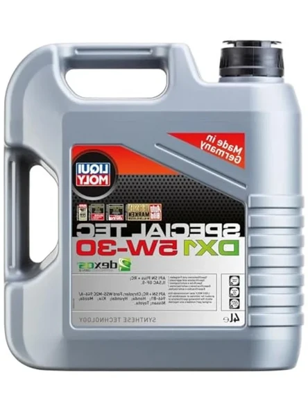 5W-30 Motor Yağı - Liqui Moly Special Tec DX1, 4 lt ürün görseli 1