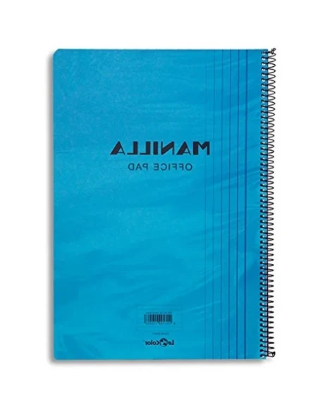 Mavi Spiralli Notebook, Yumuşak Kapak, 1. Hamur Kağıt ürün görseli 1