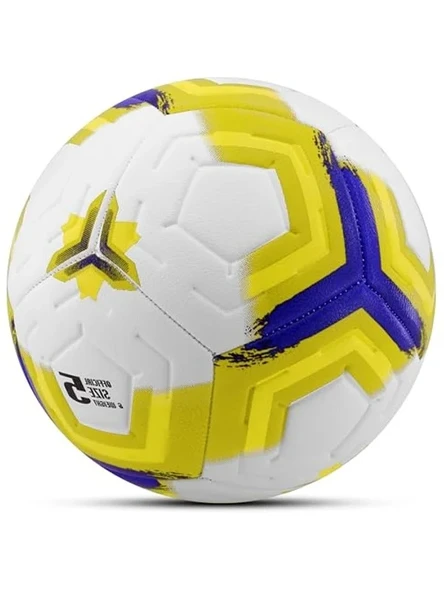 Halı saha futbol topu, hibrit sarı renkte, No:5 ürün görseli 1