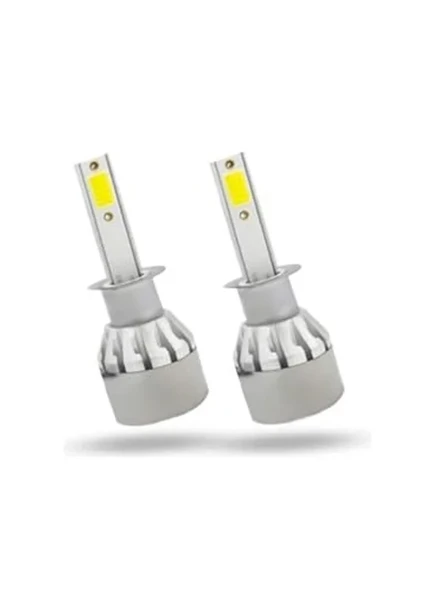 TRENDLIFEOTO H1 Led Xenon Mini Far Ampul Şimşek Etkili H1 Beyaz ürün görseli 1