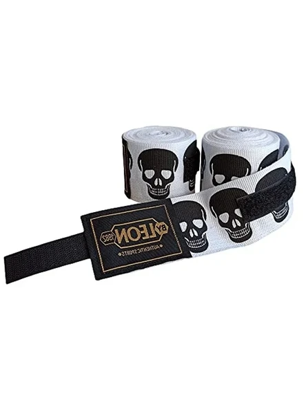 Leon Big Skulls Kuru Kafa 5 Metre Boks Bandajı ürün görseli 1