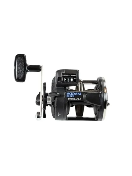 Magda Line Counter Levelwind Trolling Reel - Resim 2