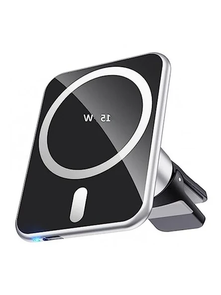 hobimtek HP-A07 15W Kablosuz Şarj Araba Telefon Tutucu Ayarlanabilir Havalandırma Için Magsafe Yüksek Kalite Tutucu Premium ürün görseli 1