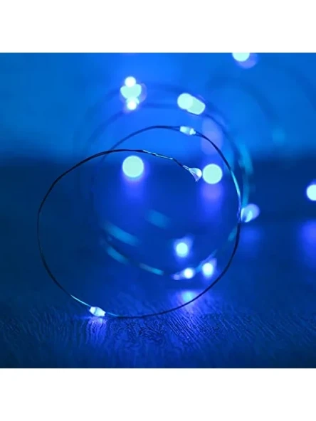 Esnek Mavi LED Işık Zinciri, 3 Metre, 30 Süper Parlak LED ürün görseli 1