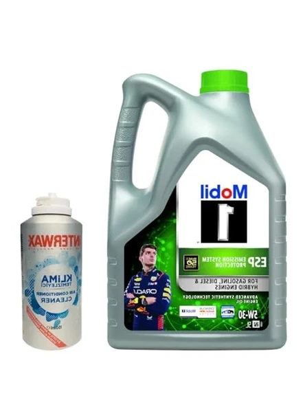 5 L Motor Yağı ve Klima Temizleyici, Araç Bakımı İçin Uygun Set ürün görseli 1