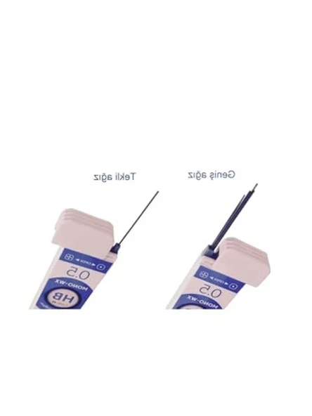 0.5 mm Uçlu Profesyonel Mono-Wx Kalem, 40 Uç/Tüp - Resim 2