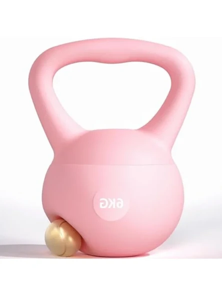 Yumuşak Tabanlı Metal Kumlu Kettlebell - Dayanıklı ve Ses Yapmaz ürün görseli 1