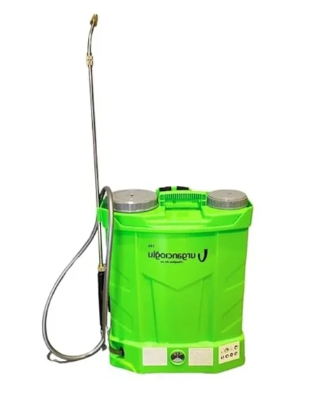 16 litre kapasiteli akülü sırt tipi ilaçlama makinesi, pratik kullanım için ürün görseli 1