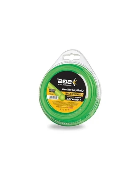 Yuvarlak Tırpan Misinası - 1.6mm 15mt Uzunlukta Yeşil Renk ürün görseli 1
