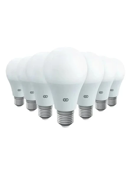 10'lu LED Ampul Seti, 15W Beyaz Işık ile Enerji Verimliliği ürün görseli 1