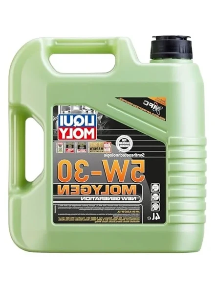5W-30 Motor Yağı - Liqui Moly Molygen Yeni Nesil 4 Litrelik Ambalaj ürün görseli 1