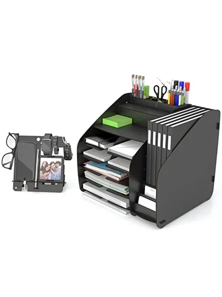 A4 Boyutunda Masaüstü Organizer, İki Renk Seçeneği ile Pratik Düzen ürün görseli 1