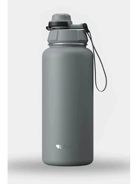 1 Hand Leak-of Sızdırmaz Çelik Termos 1000 Ml Grey ST-214 ürün görseli 1