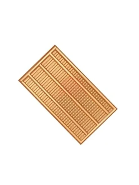 5x10cm Delikli Plaket, Tek Yüzlü PCB Proto Kartı, Elektronik Devre Deneyleri için İdeal ürün görseli 1