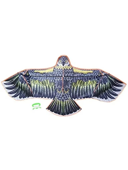 3D Kartal Görünümlü Uçurtma, Fiberglass Çubuklu, 160 cm ürün görseli 1
