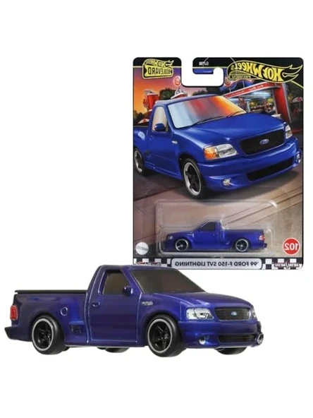 Hot Wheels Boulevard Premium Araçlar GJT68 - HRT60 99 FORD F-150 SVT LIGHTNING ürün görseli 1