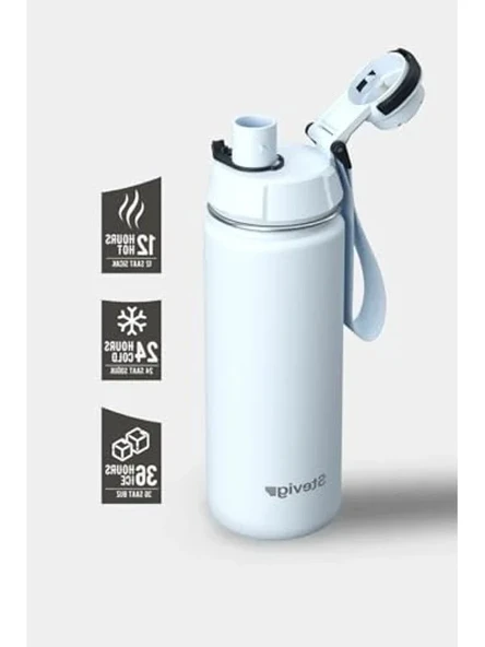 500 ml Kapasiteli Sızdırmaz Çelik Termos, Taşınabilir - Resim 2