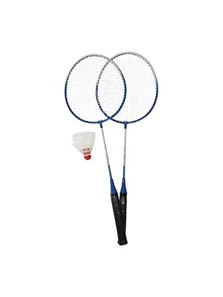 Badminton Seti, 2 Raket ve 3 Top ile Unisex Kullanım ürün görseli 1