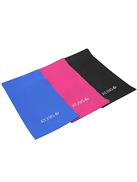 3'lü Pilates Bandı Seti, 120 x 15 cm ürün görseli 1