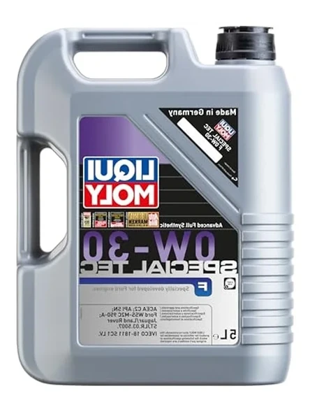 Otomotiv Bakım Ürünü 5 Litre 0W-30 Özel Motor Yağı ürün görseli 1