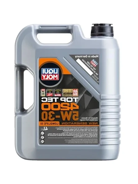 Liqui Moly Top Tec 4200 5W-30 4 lt Motor Yağı ürün görseli 1
