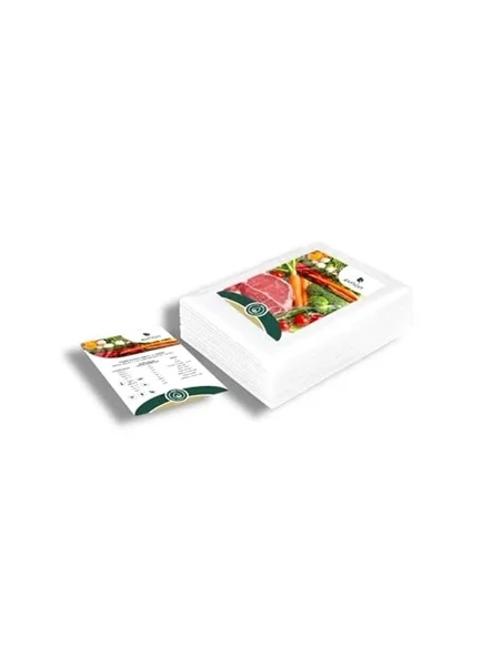 Ev Tipi Gofrajlı Vakum Poşeti, 50 Adet, 15x20 cm Seçenekli ürün görseli 1