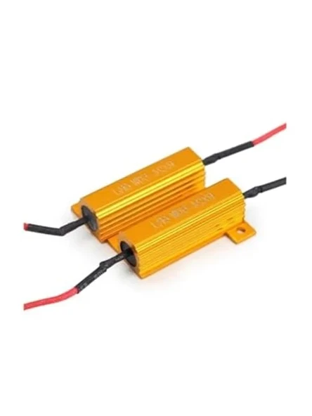 50W Led Xenon Arıza Kesici Canbus Decoder - 2 Adet Set ile Uyumlu ürün görseli 1