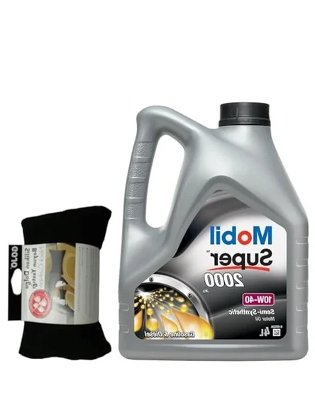 4 Litre Motor Yağı ve Silikon Dolgu Yastığı Seti ürün görseli 1