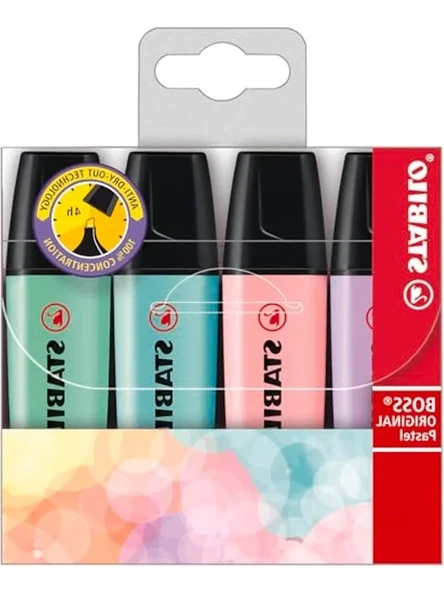 4'lü Paket İşaretleme Kalemi, 2 mm ve 5 mm Uç Seçenekleri ürün görseli 1