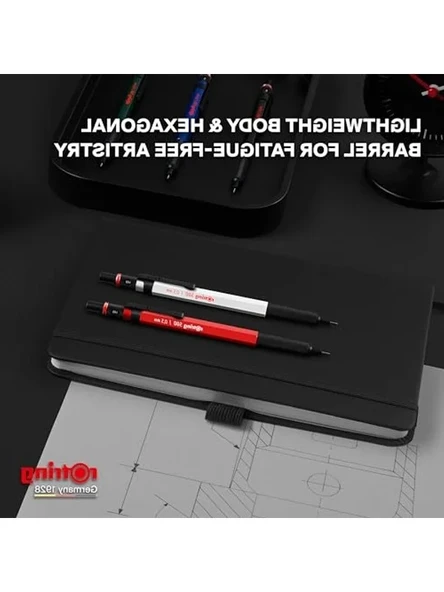 500, Beyaz 0.5 mm Versatil kalem - Resim 2