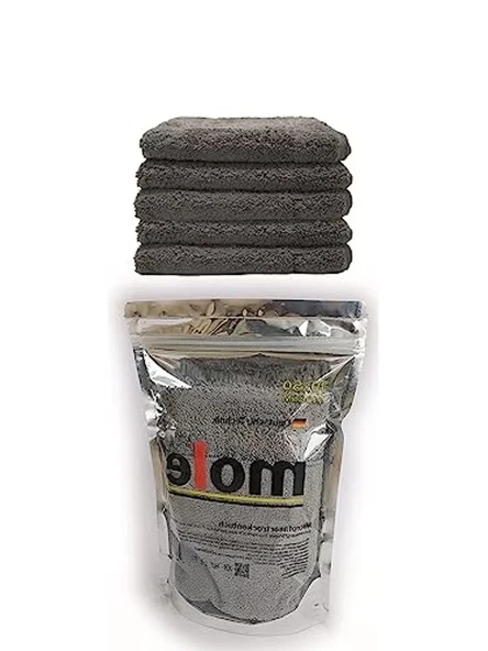 Mikrofiber Çift Yüzlü Oto Kurulama Havlusu, 50x70 cm, Yüksek Emicilik ürün görseli 1
