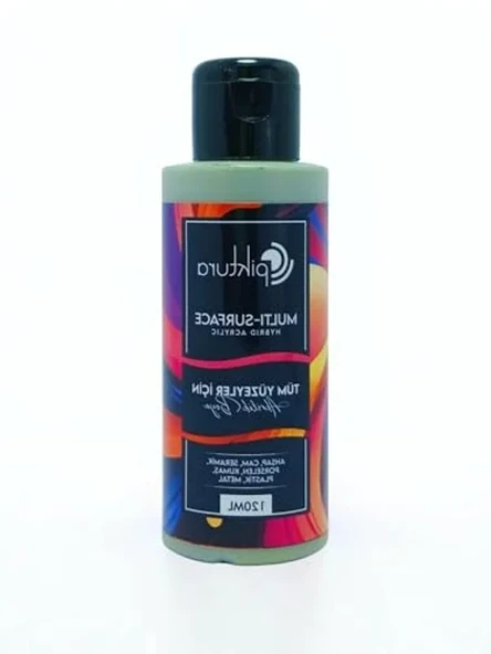 Hibrit Akrilik Boya, 120ml, Çok Yüzeyli Kullanım İçin ürün görseli 1