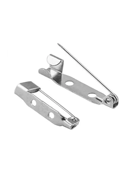 50 Li Metal Broş İğnesi, Yaka İğnesi, 3 cm Boyut ürün görseli 1