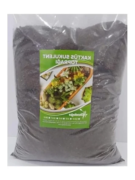Kaktüs ve Sukulentler için Uygun 10 Litre Teraryum Toprağı ürün görseli 1