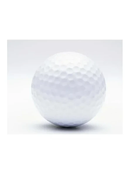 Golf Topu, Tek Ebat ve Beyaz Renk, Golf Oyunları İçin İdeal Seçim ürün görseli 1