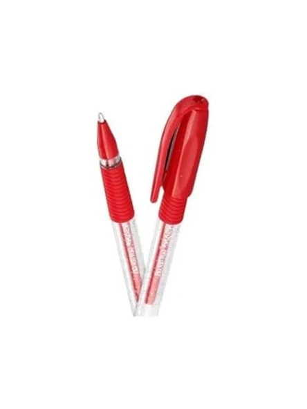 Simli Jel Kalem, 1.0 mm Uç, Kırmızı Renk, Eğlenceli Yazım ürün görseli 1