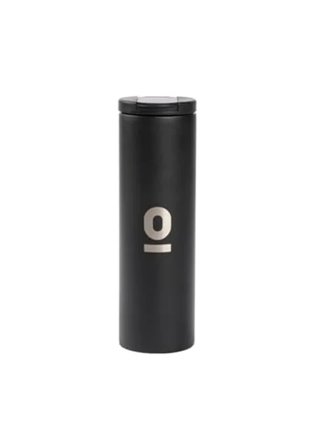 Siyah Metal Termos, 480 ml Kapasite ile Sıcak ve Soğuk Tutma Özelliği ürün görseli 1
