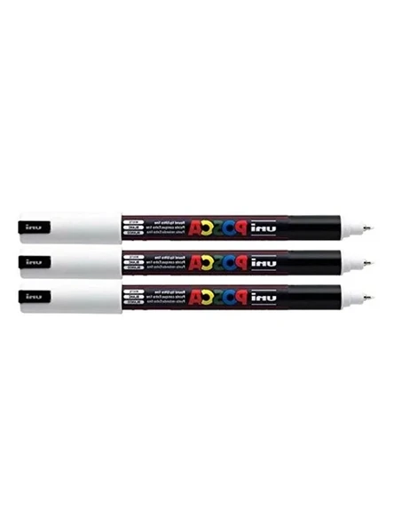 Ultra İnce Beyaz Boya Marker Kalemler, 0.7 mm Uçla Her Yüzeye Uygun ürün görseli 1