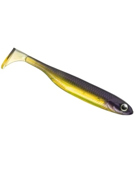 5 Adet Purple Weenie/Silver Renkli Olta, 4 İnç Uzunluk, Balıkçılık için ürün görseli 1